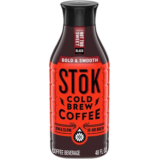 SToK Not Too Sweet Black Cold Brew Coffee - 48 fl oz | Target