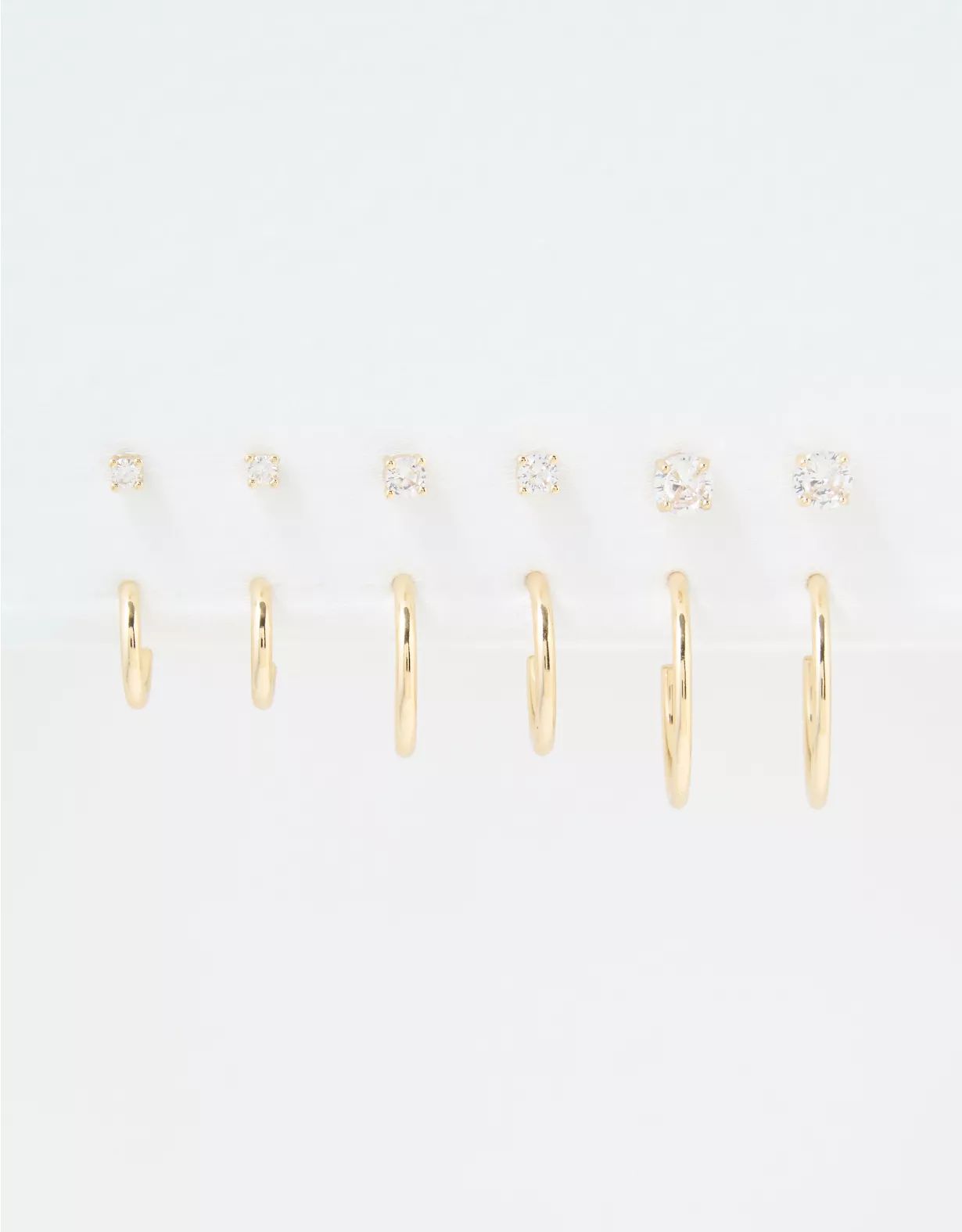 AEO Core Earrings 6-Pack | American Eagle Outfitters (US & CA)