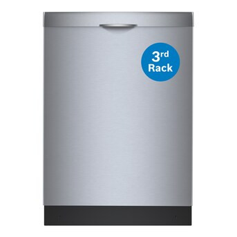 Bosch 300 Series Top Control 24-in Smart Built-In Dishwasher With Third Rack (Stainless Steel), 4... | Lowe's