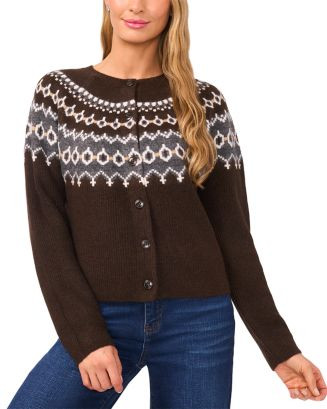 Fair Isle Raglan Cardigan | Bloomingdale's (US)