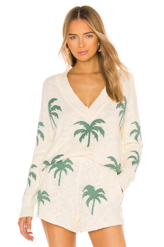 Gilligan Sweater in Palm Tree Knit | Revolve Clothing (Global)