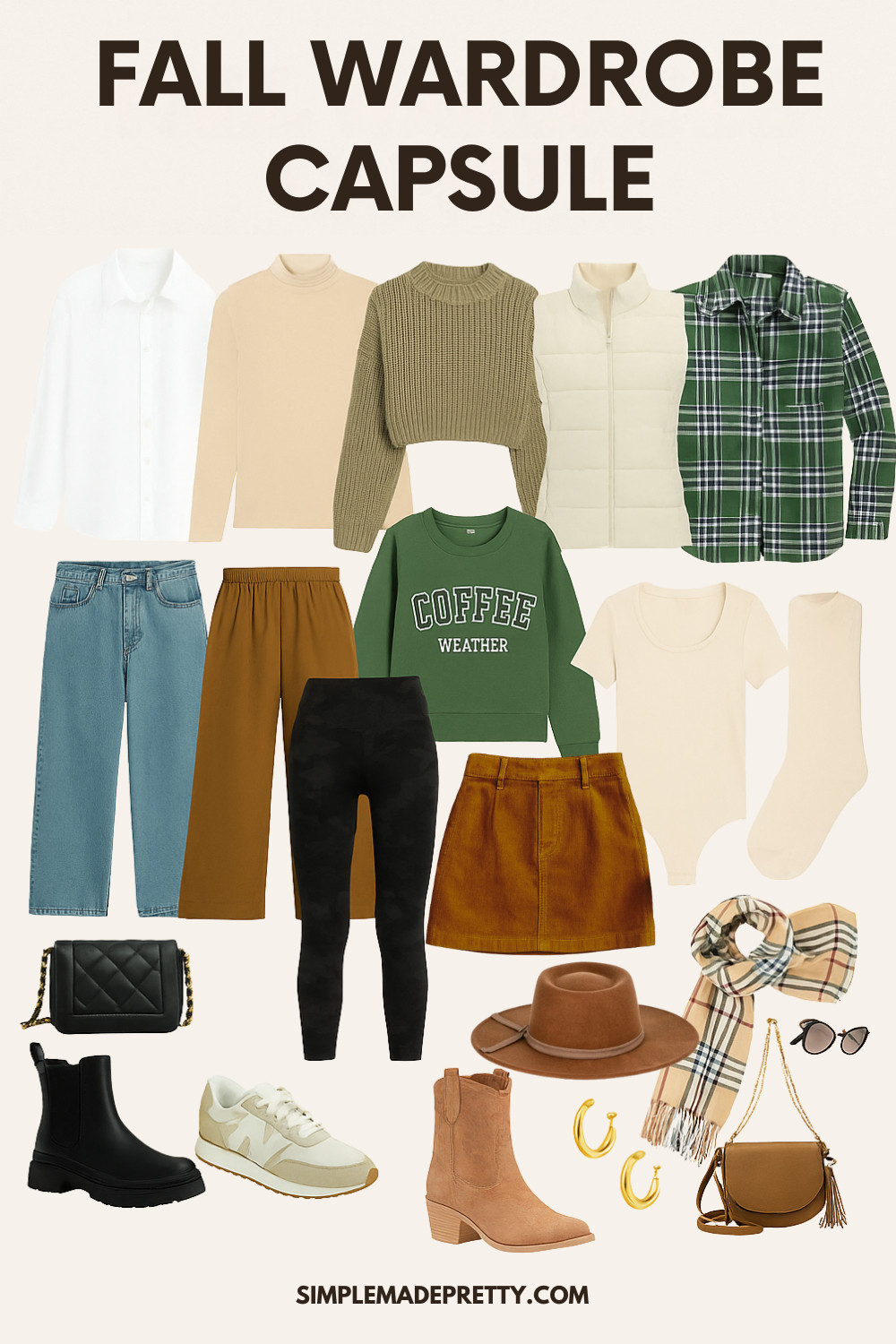 🍁 The Fall Capsule Closet is HERE!
I rounded up all the staples you’ll wear on repeat—from the softest neutral sweaters to faux leather leggings and boots that go with everything.
✨ Hot tip: Summer is the best time to grab cold-weather staples before prices spike and your size sells out. (Retailers start phasing in new inventory early August!)

🧥 Shop the capsule now & save it for later—trust me, your future fall self will thank you! 

 #FallStyle #LTKFall #WardrobeCapsule #NeutralStyle #FallStaples #OutfitRepeater #SimpleMadePrettyStyle #LTKSeasonal