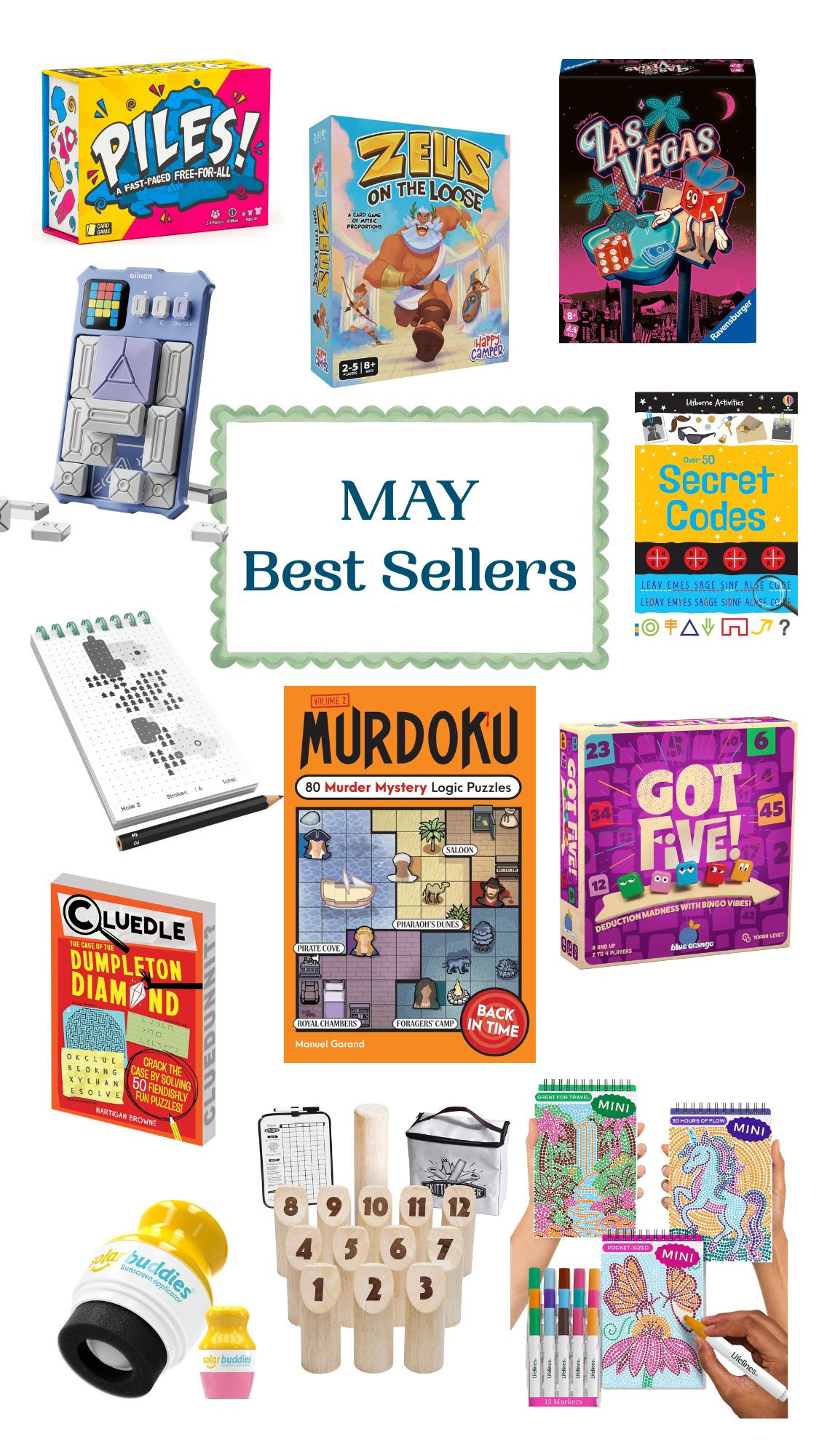 The best selling games and activities for families we shared this month! Perfect for summer fun!  

 #LTKmomlife #LTKSeasonal #LTKKids