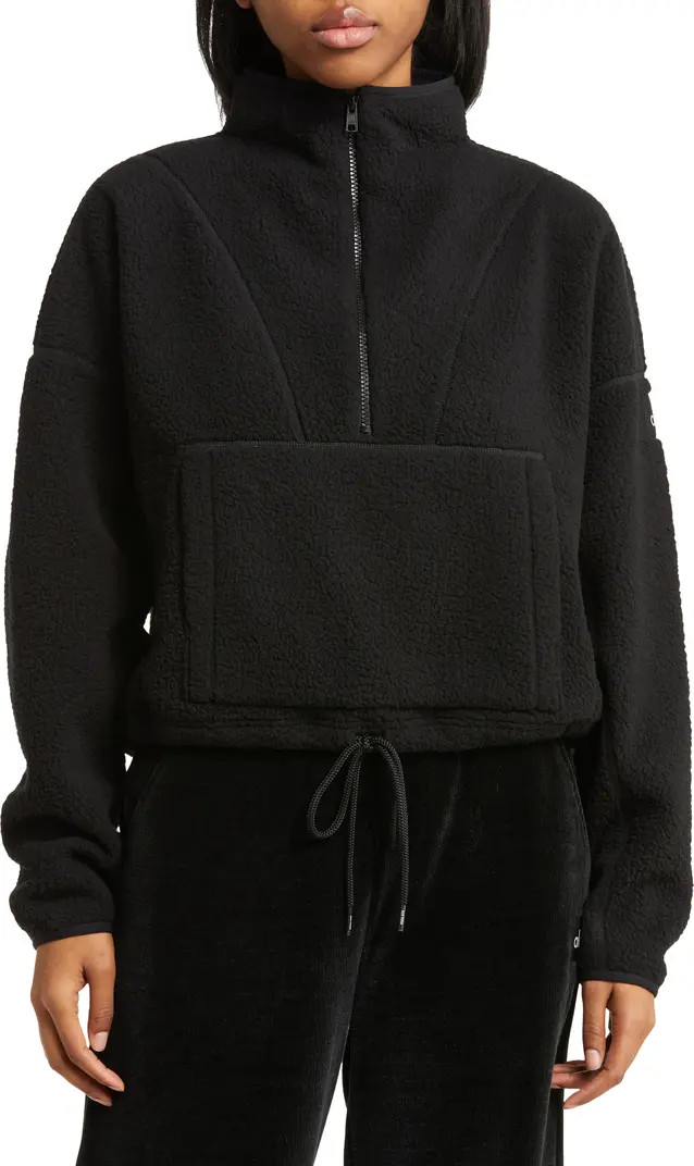Alo Elysian High Pile Fleece Half Zip Pullover | Nordstrom | Nordstrom
