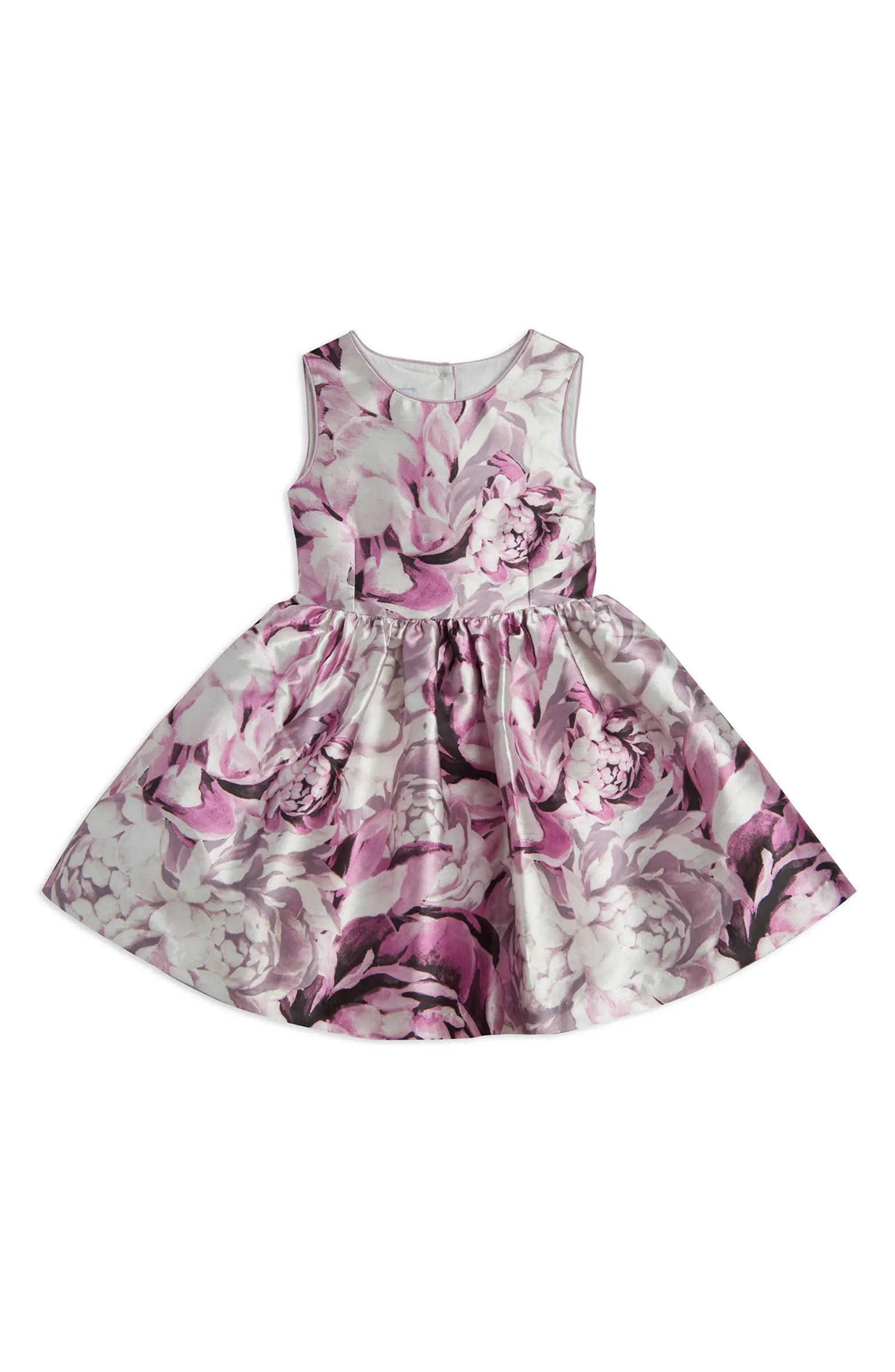 Pippa & Julie Kids' Peony Floral Fit & Flare Dress | Nordstrom | Nordstrom