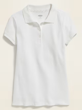 Uniform Pique Polo for Girls | Old Navy (US)