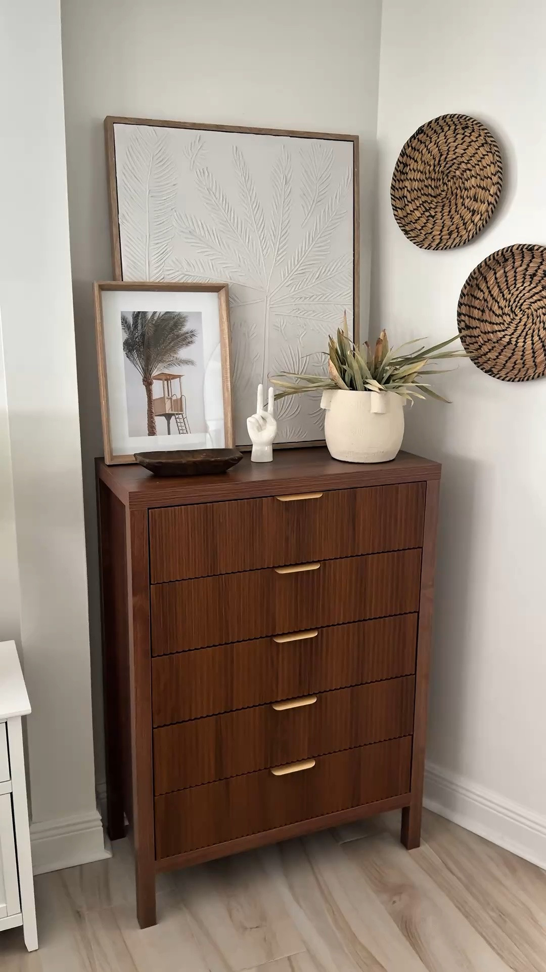The space saving 5 drawer dresser I’m loving for smaller bedrooms like ours! Comes in more colors too! It also comes in a 10 drawer as well! I got it in “walnut” and it’s on sale!

#LTKSaleAlert #LTKHome #LTKOver40