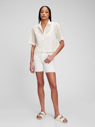 Eyelet Shirt | Gap (US)