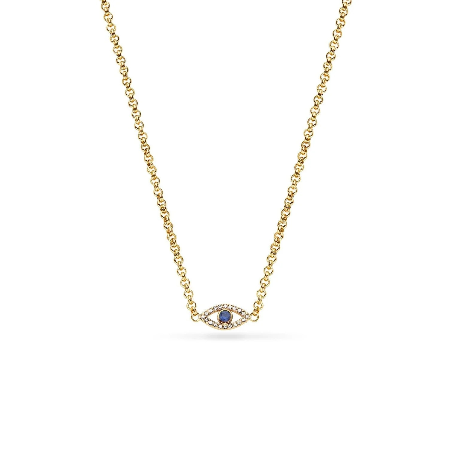 Custom Evil Eye Necklace (Gold) | Abbott Lyon