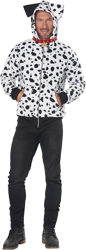 Men's Dalmatian Hoodie Costume | Amazon (US)