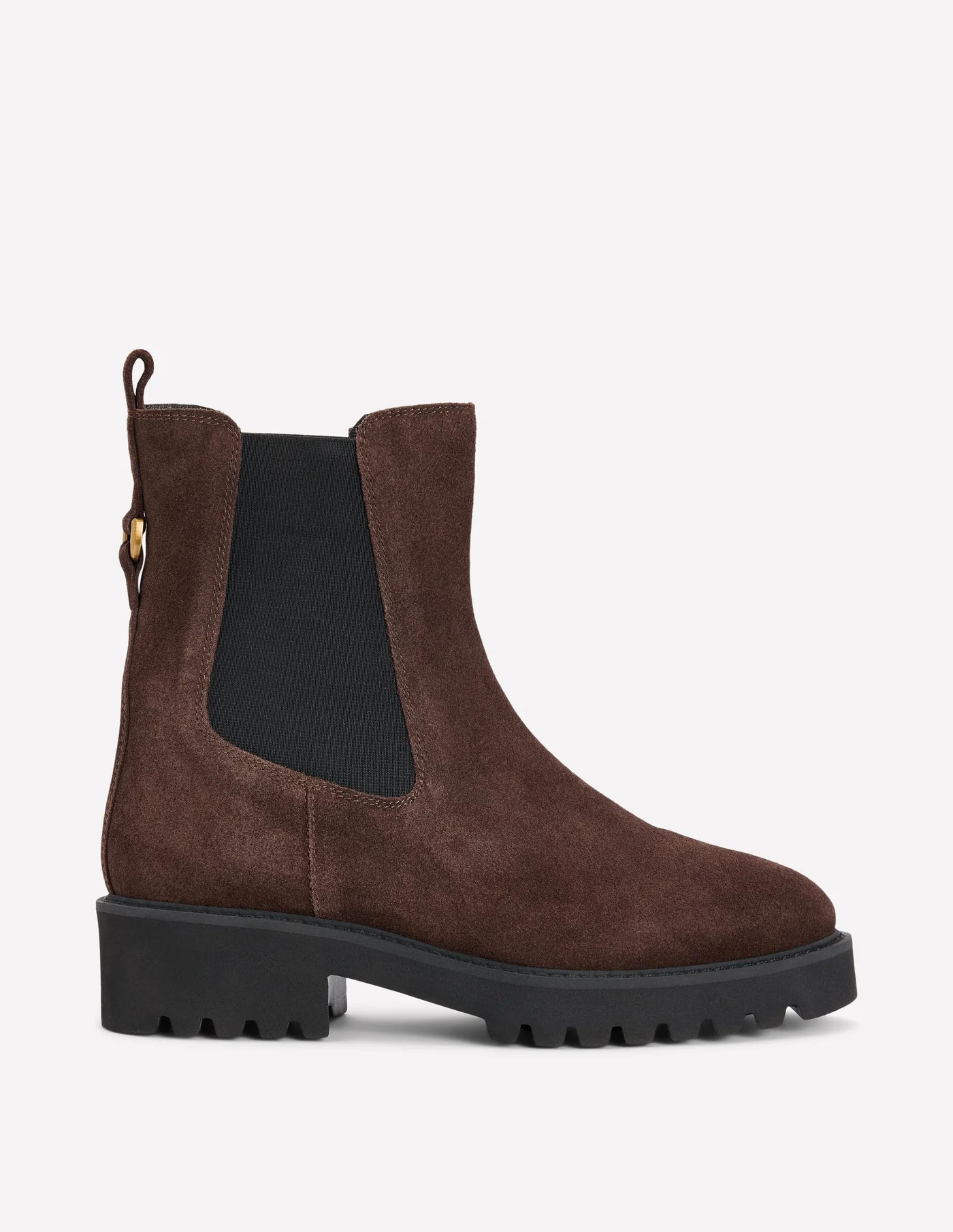 Jessie Chunky Chelsea Boots-Bitter Chocolate | Boden (US)