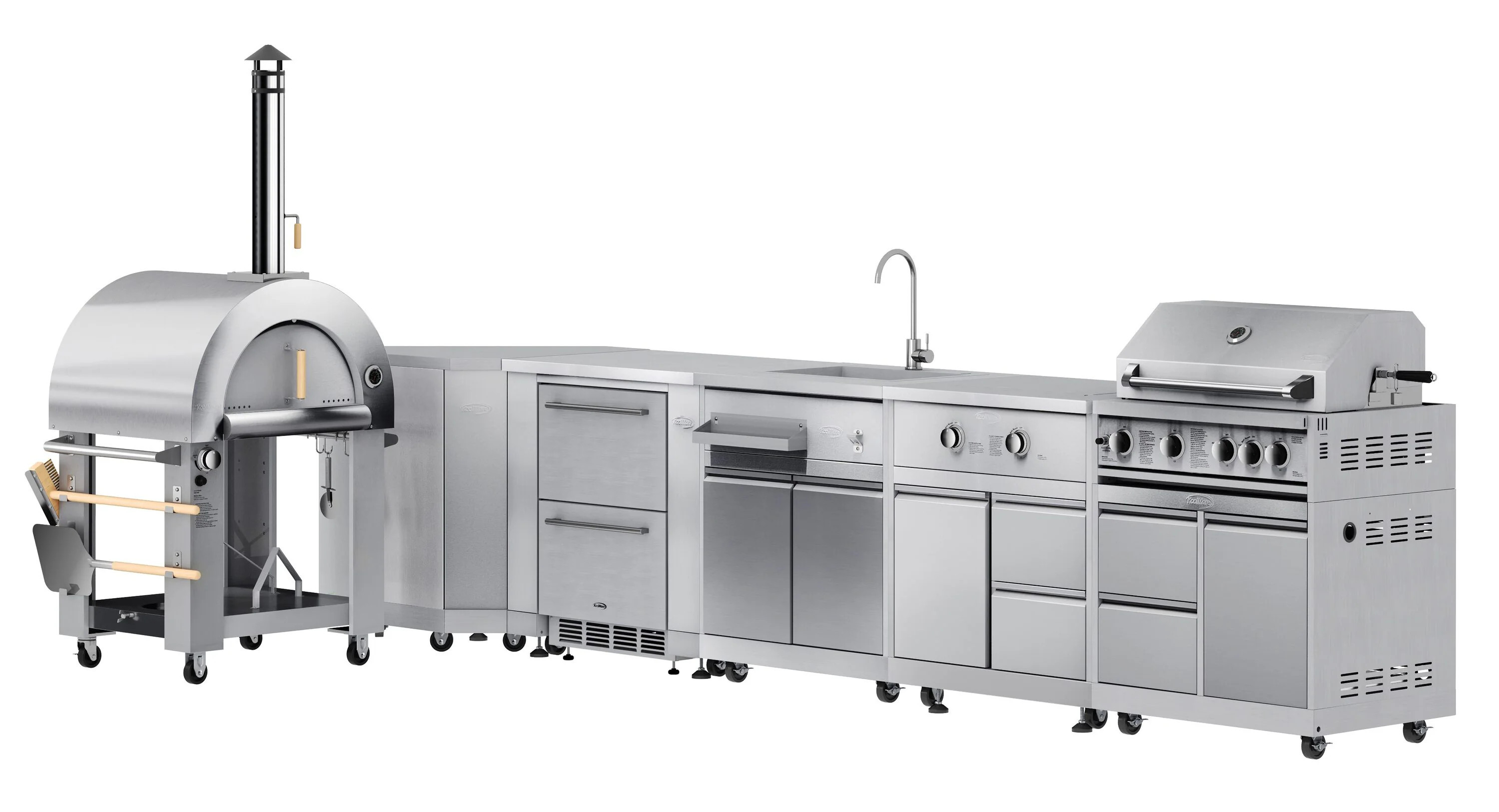 KoolMore Stainlesss Steel 5 -Burner Infrared Liquid Propane Gas Grill Stainless Steel one_size | LOW-KM-OK113 | Lowe's