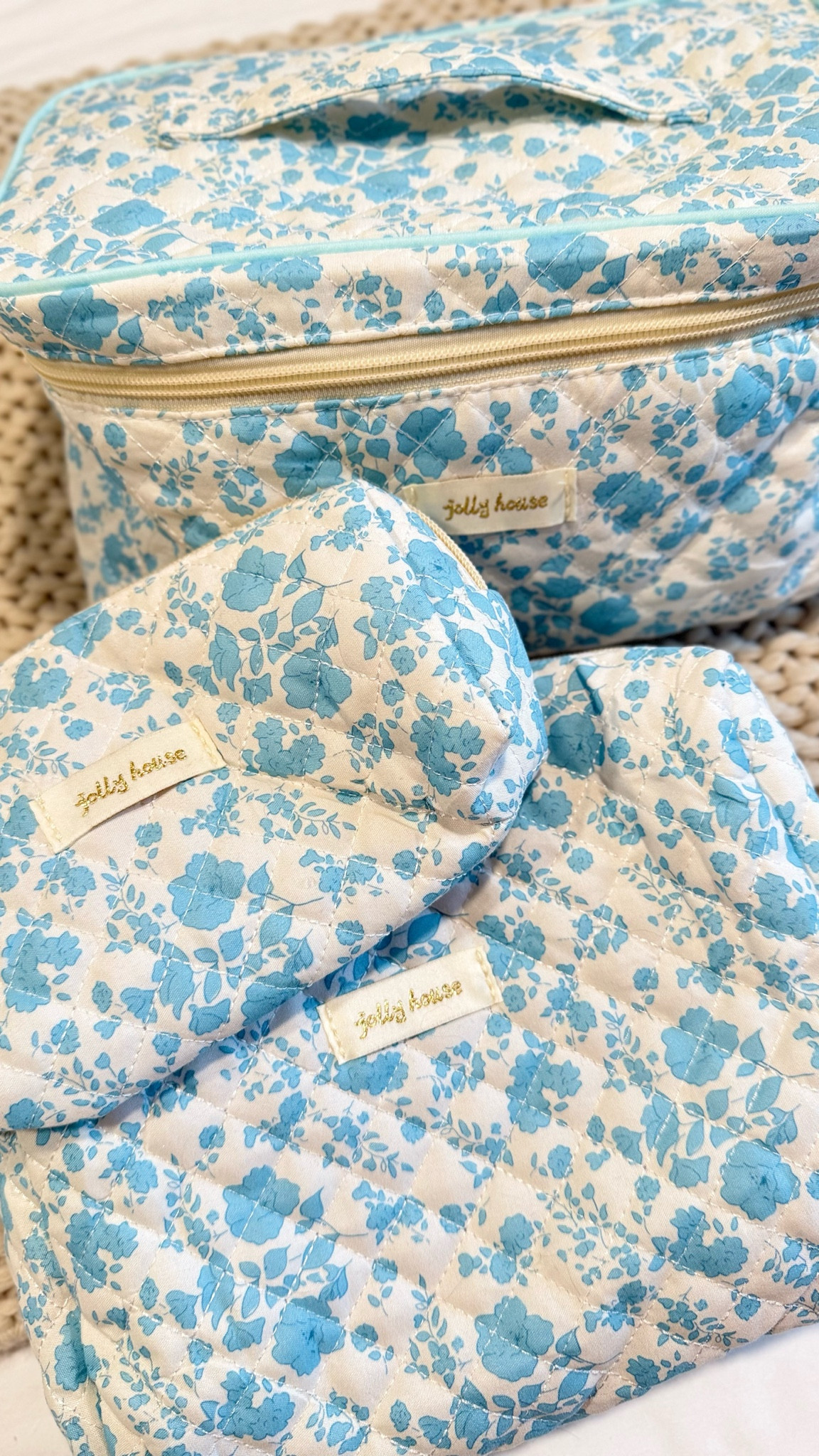 Just got back from a weekend away and wanted to share the cutest toiletry bags from Amazon that I’ve been using! The set comes with all 3 pieces for makeup, smaller toiletries, and large items. The middle size fits a plastic travel set perfectly! These have been so great for keeping my suitcase organized and they come in a ton of different colors and patterns! This would make such a cute gift as we get into the holidays! Highly recommend!!

#LTKSaleAlert #LTKTravel #LTKFindsUnder50
