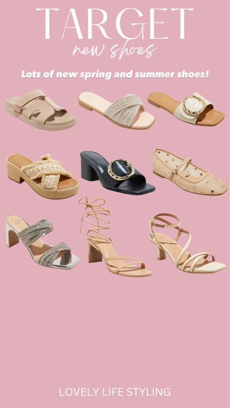 NEW Target spring and summer shoes and sandals 


#LTKSeasonal #LTKfindsunder50 #LTKshoecrush