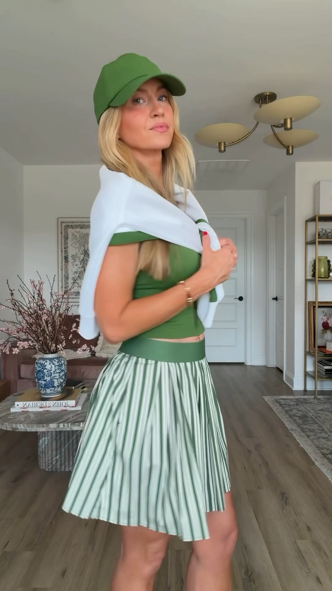 A sophisticated activewear look from @caliafitness from Dicks Sporting Goods- feels very east coast country club! #caliapartner

Skirt runs big, size down
Tank runs big, size down
Quarter zip runs TTS, wearing a S

#LTKactivewear #LTKstyle

#LTKmomlife
