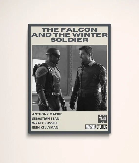 The Falcon And The Winter Soldier - Marvel Posters | Etsy (US)