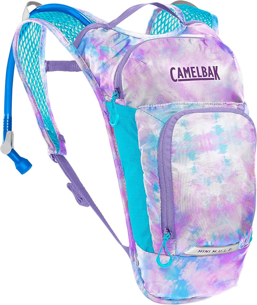 CamelBak Mini M.U.L.E. Kids Hydration Backpack for Hiking and Biking, 50 oz | Amazon (US)
