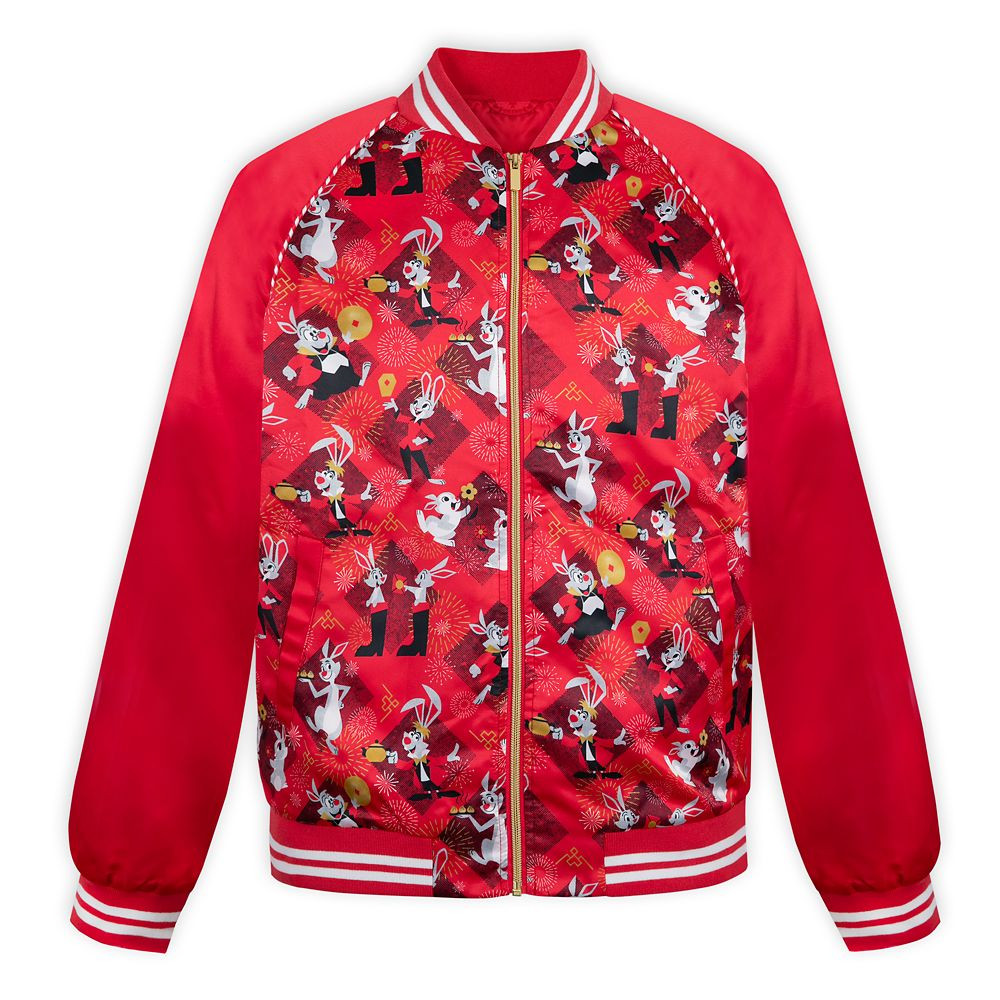 Year of the Rabbit Lunar New Year 2023 Varsity Jacket for Adults | Disney Store
