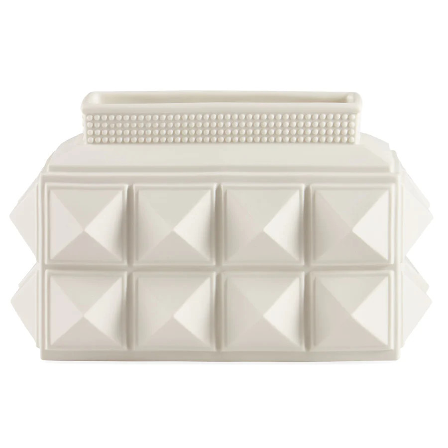 Charade Studded Low Vase | Jonathan Adler US