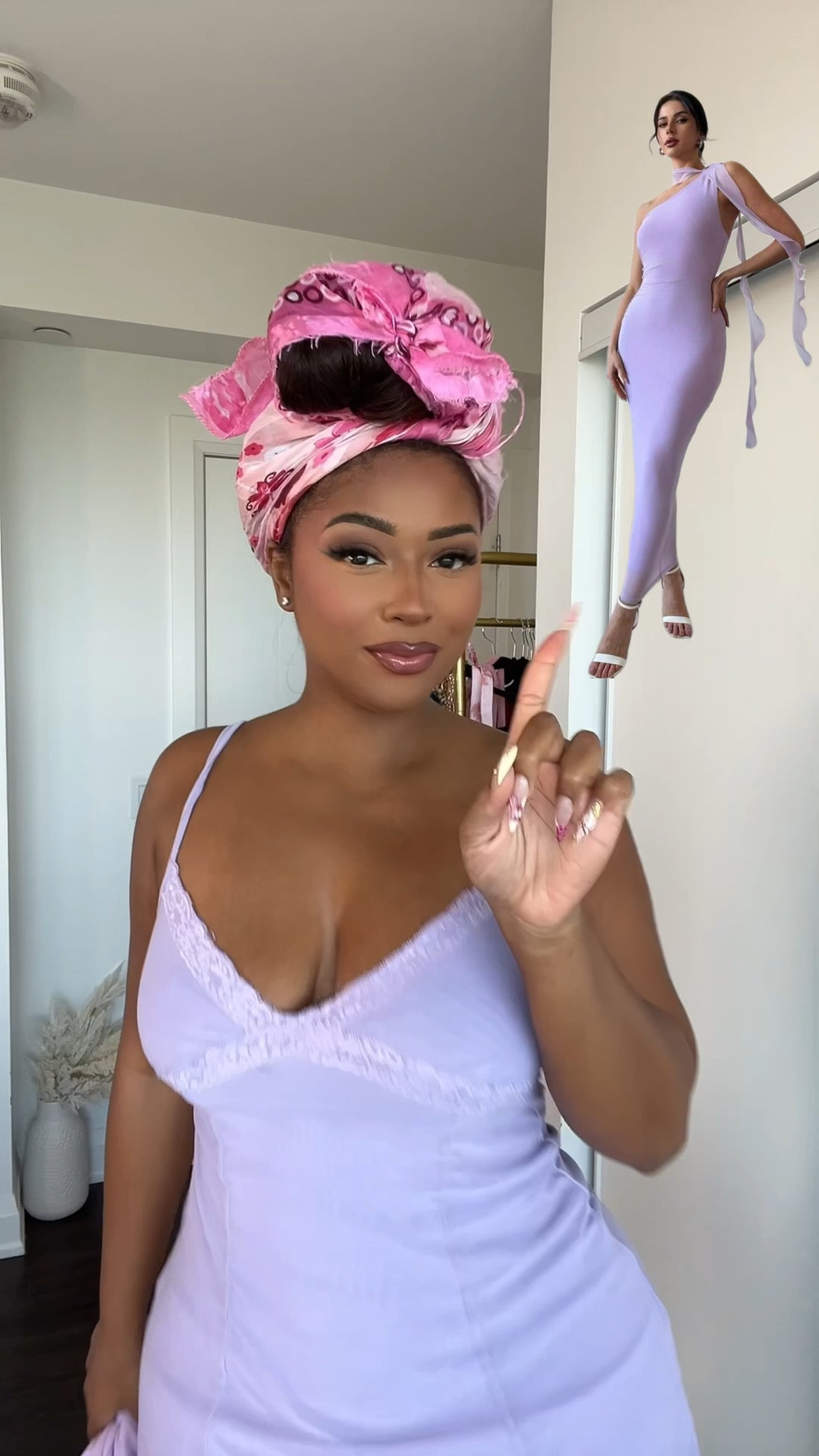 Brunch outfit of the lavender dreams 💜 Save this look for your next girls’ day out + follow me for more dress inspo 🛍️✨ Everything’s linked right here! #LTKStyle #GRWM #BrunchFit

#LTKFindsUnder50 #LTKStyleTip #LTKBeauty