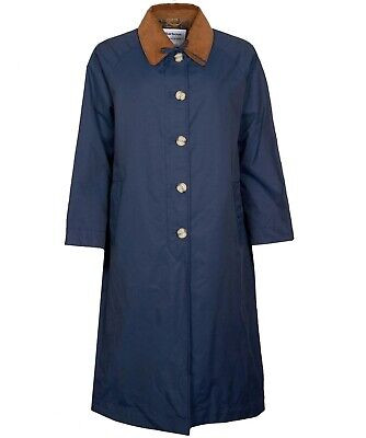 Barbour x Alexa Chung Trench Coat Navy Wax Nylon Cotton Tartan Navy UK 6/8 Usa 2  | eBay | eBay UK