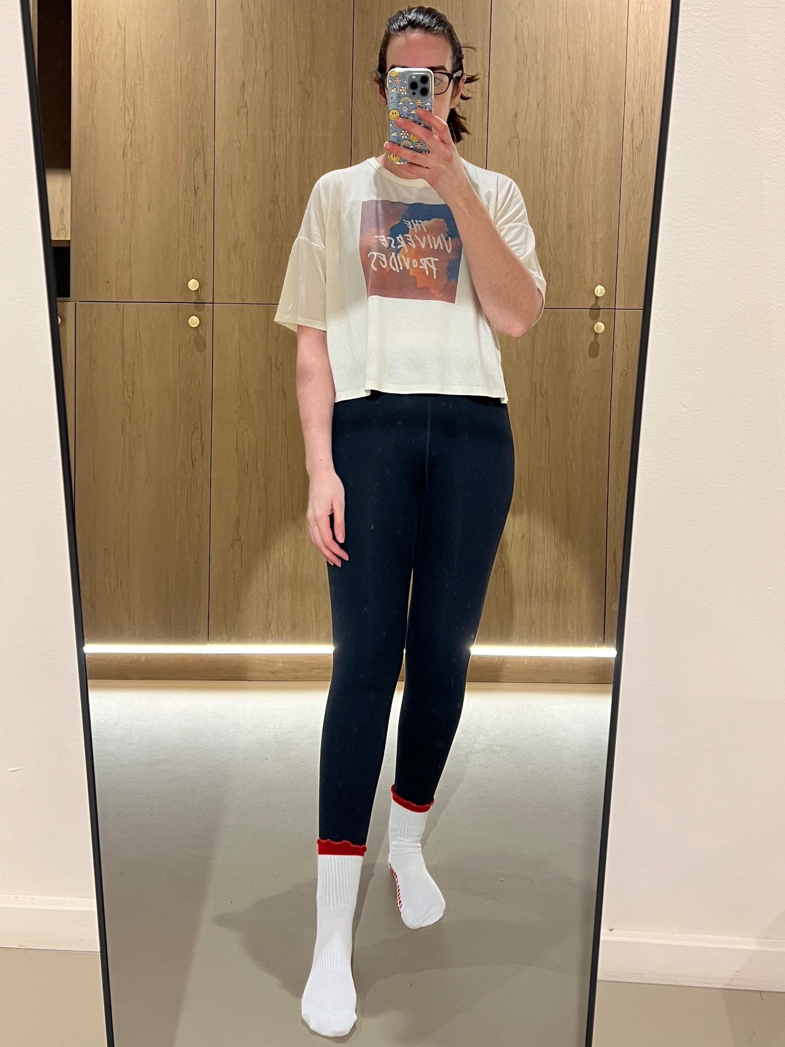 Black sports bra (m). The universe provides white cropped workout tshirt (s). Black workout leggings (s). #sportsbra #blacksportsbra #whitecroppedtshirt #tshirt #graphictshirt #croppedtshirt #leggings #blackleggings #workoutleggings #fitnessgear #activegear 

#LTKActive #LTKSeasonal #LTKfitnessgoals