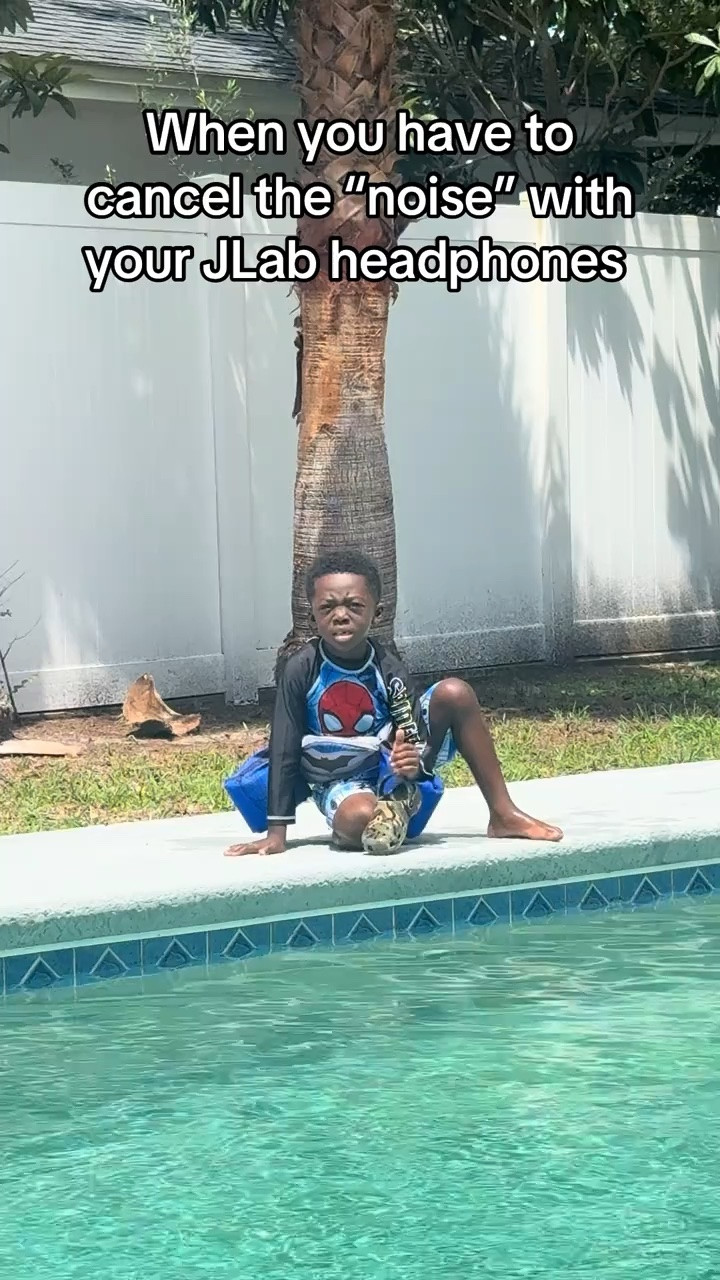 POV: you finally get 5 minutes of peace poolside 😭☀️🎧

These JLab headphones got a mama in her soft life era because the noise-canceling mode blocks out the “MOMMMM” every 3 seconds 😂 But I love that you can switch to “Be Aware” mode when you actually need to hear your surroundings.

Movie mode + poolside + no unwanted noise = 10/10 experience 👏🏽

#LTKmomlife #LTKActive