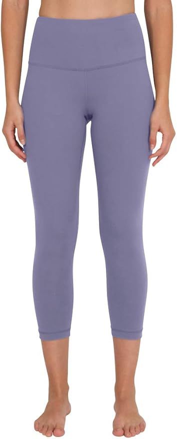 90 Degree By Reflex – High Waist Tummy Control Shapewear – Power Flex Capri | Amazon (US)