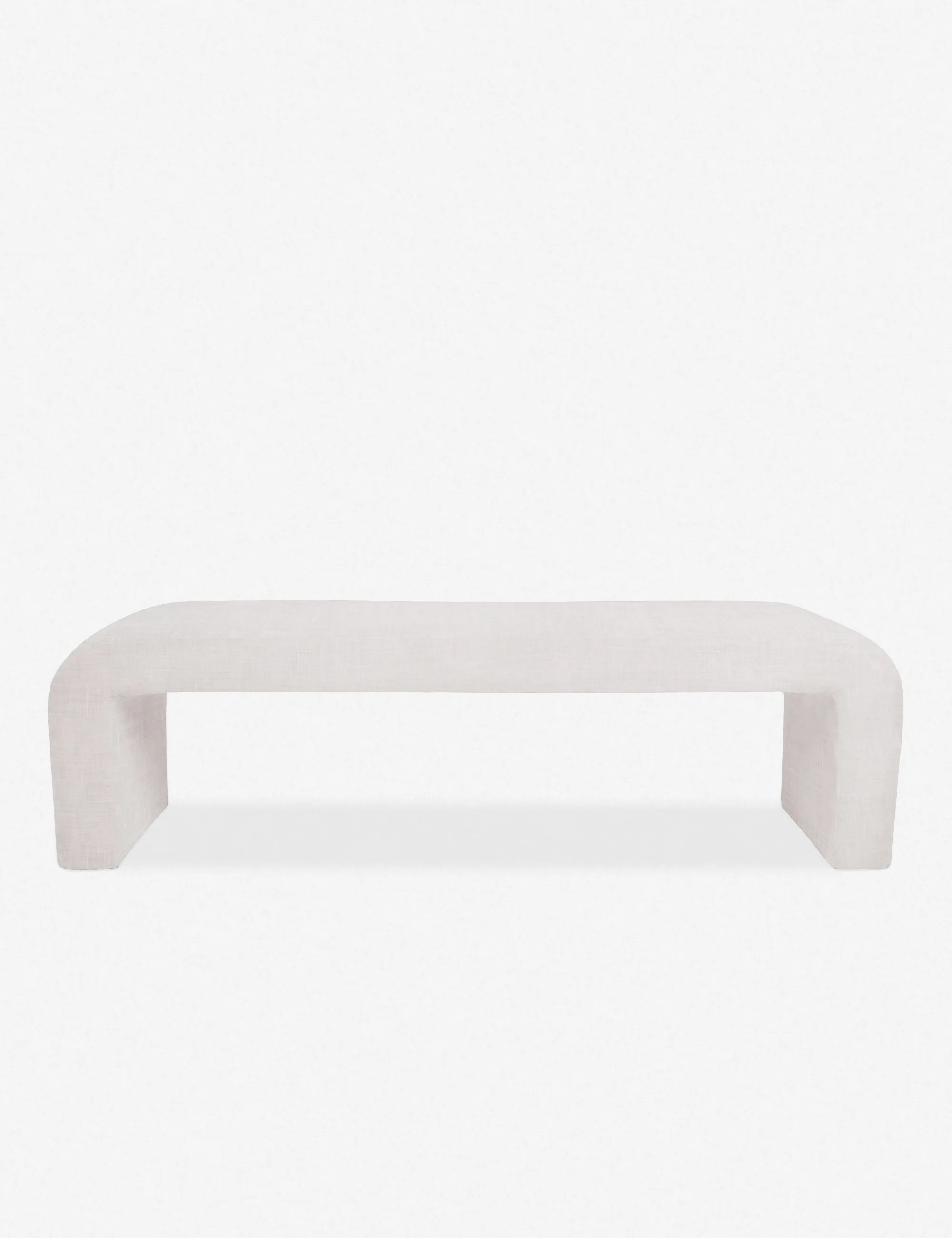 Tate Bench, White | Lulu and Georgia 