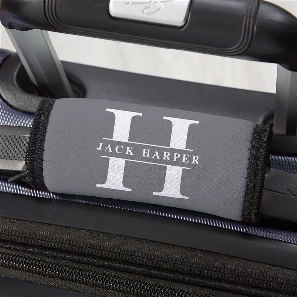 Lavish Last Name Personalized Luggage Handle Wrap - On Sale Today! | Personalization Mall