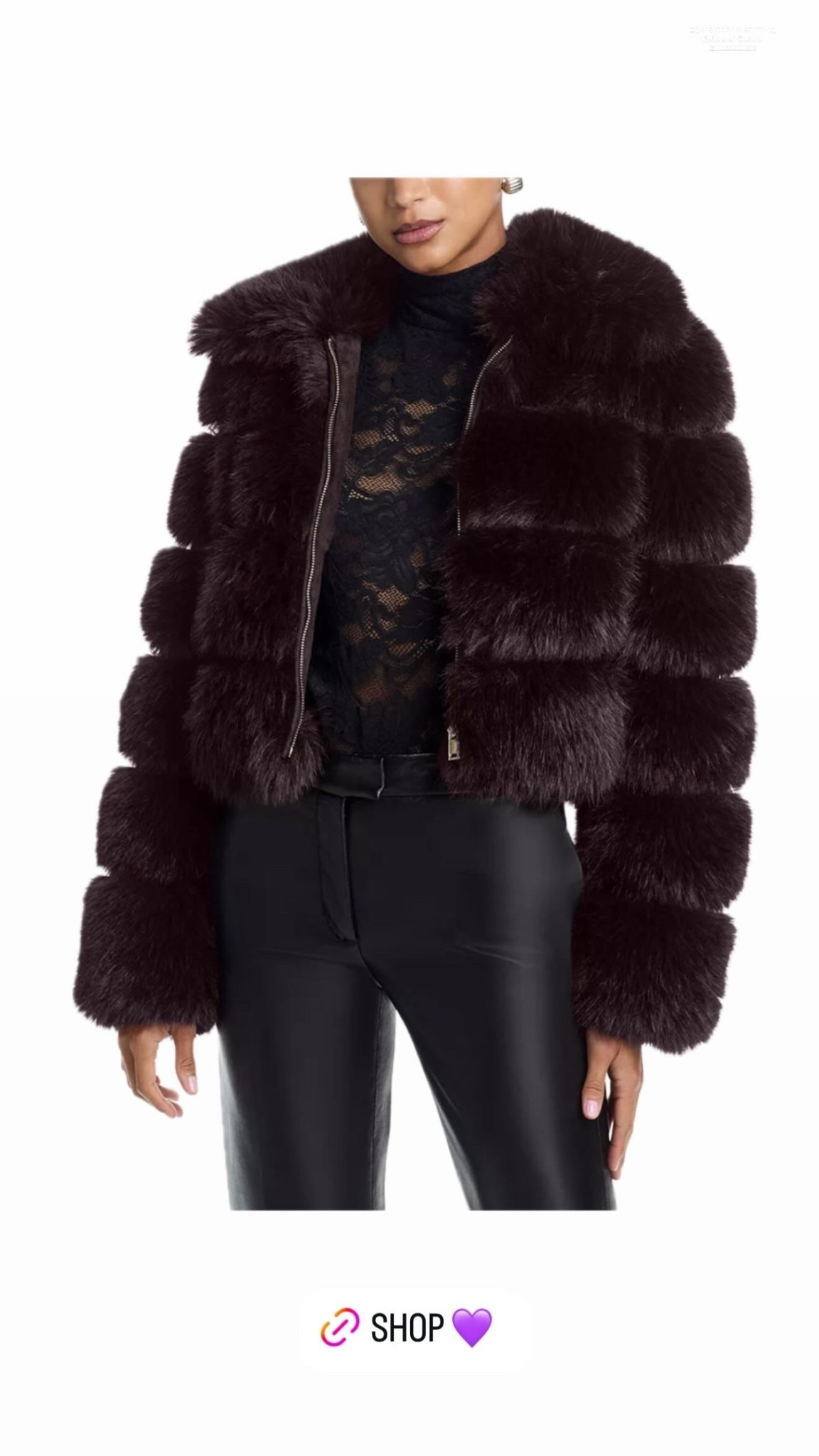 I can’t stop thinking about this plum faux fur jacket 🫶 

Linked her on my LTK because I know someone else will fall for her too 💜 Comment SHOP for details. 

_____
https://liketk.it/5toMU
#shopwithme #ltkfinds #fallfashion