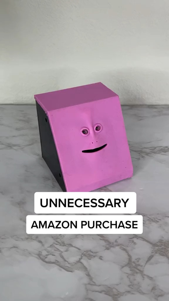 Unnecessary Amazon purchase - money eating bank

Kortney and Karlee | #kortneyandkarlee

#LTKhome #LTKFind #LTKunder50
