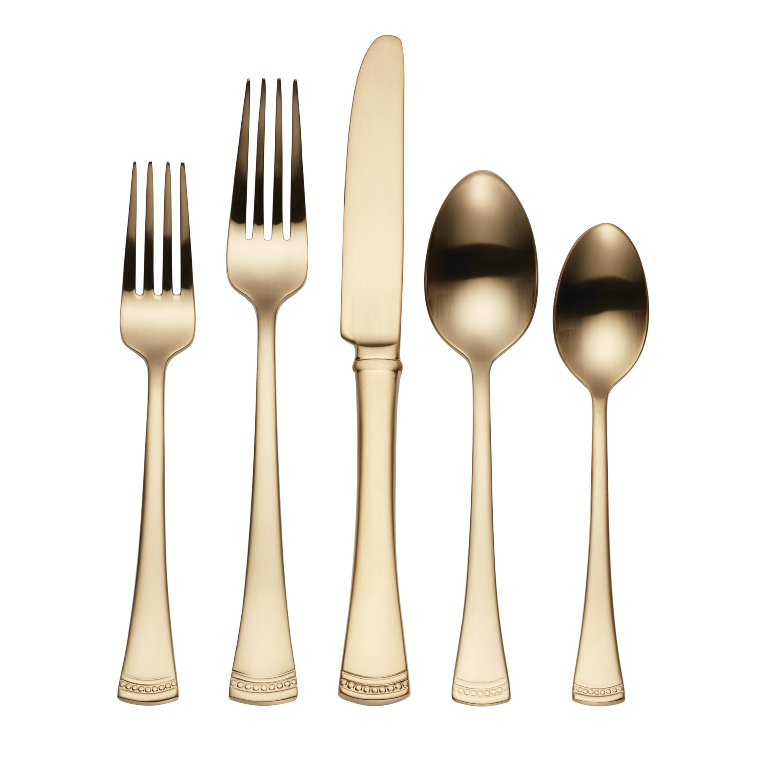 Lenox Portola, 3.40 LB, 20-Piece Flatware Set, Gold | Amazon (US)