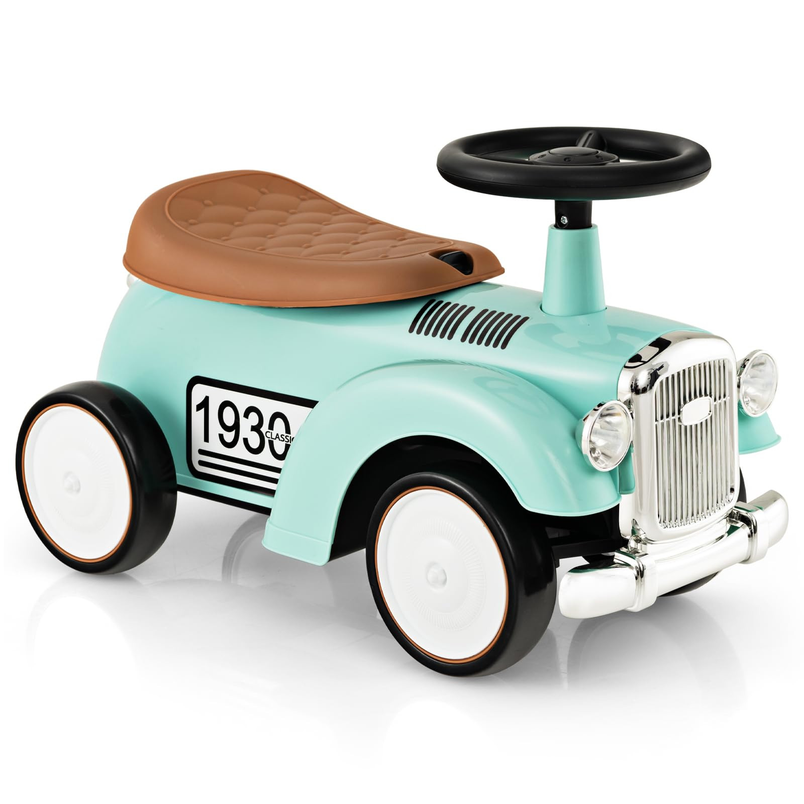 HONEY JOY Ride On Push Car, Outdoor Toddler Riding Toys w/Steering Wheel, Horn & Storage, Foot-to... | Amazon (US)