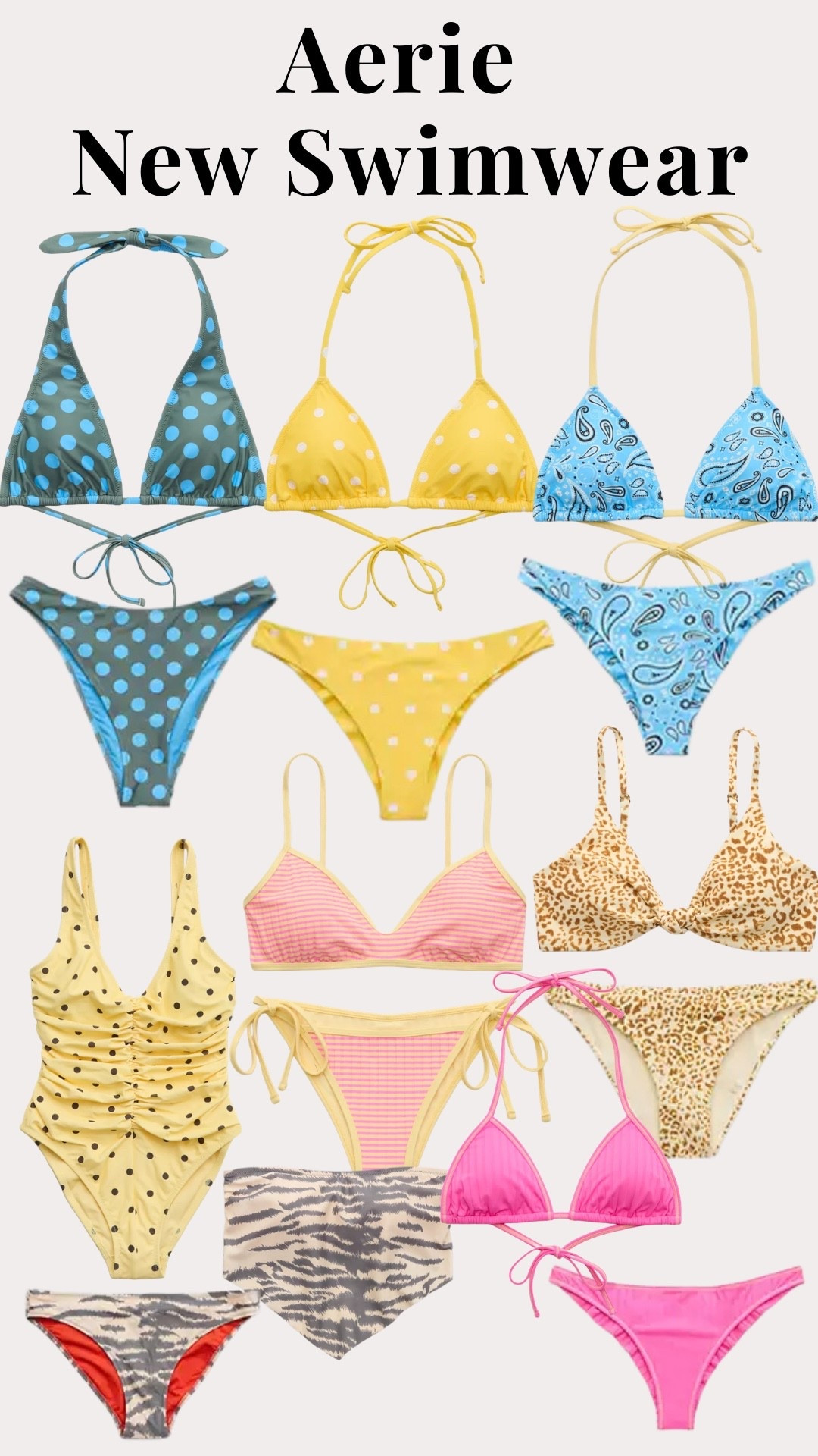 The cutest new swimwear collection from Aerie!! 👙
FREE SHIPPING ON ALL ORDERS TODAY AND TOMORROW!! 🎉


#LTKSaleAlert #LTKSwim #LTKSeasonal