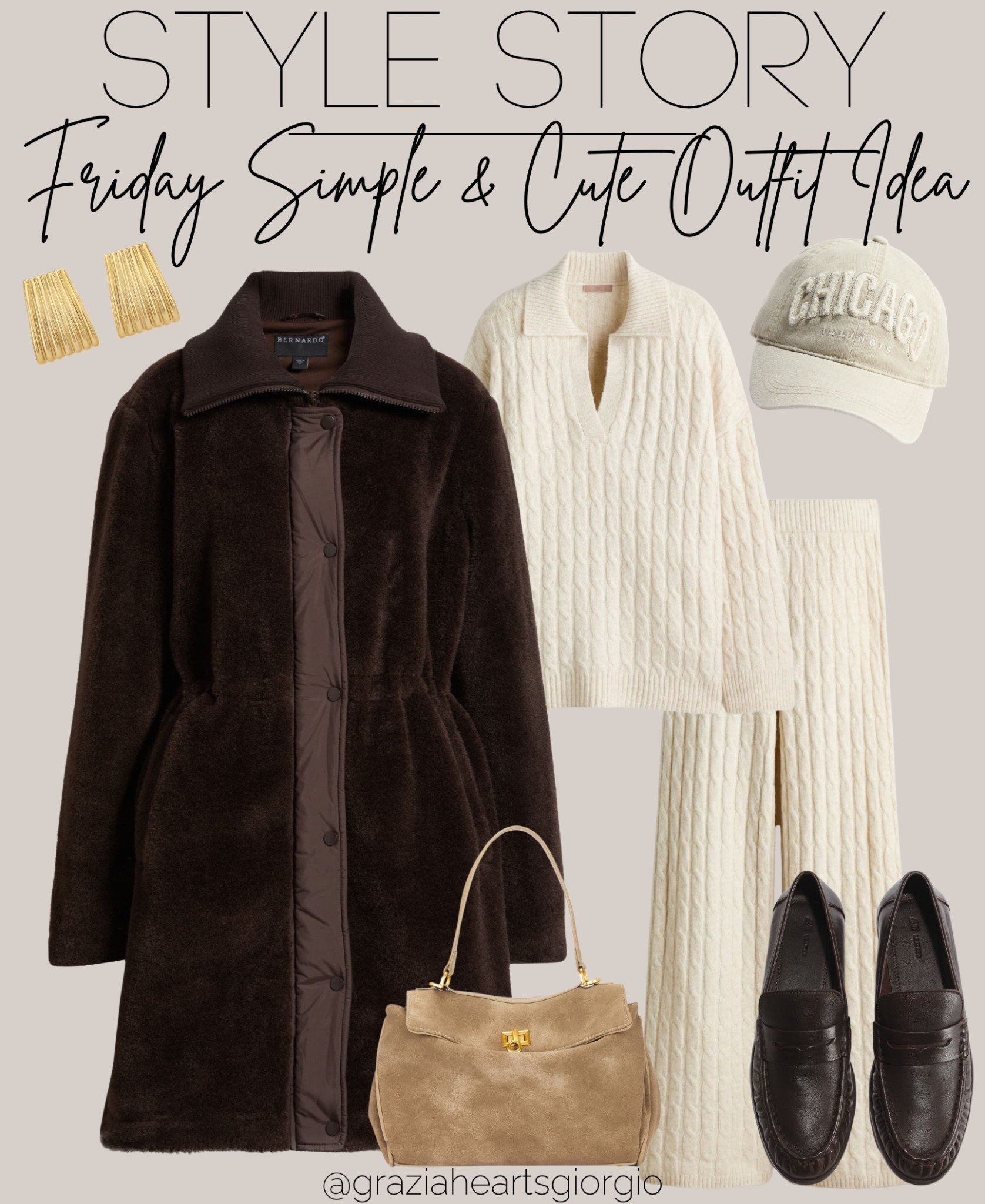 Friday Simple & Cute Outfit Idea 
.
#fridayoutfit #cuteoutfit

#LTKSeasonal #LTKFindsUnder100