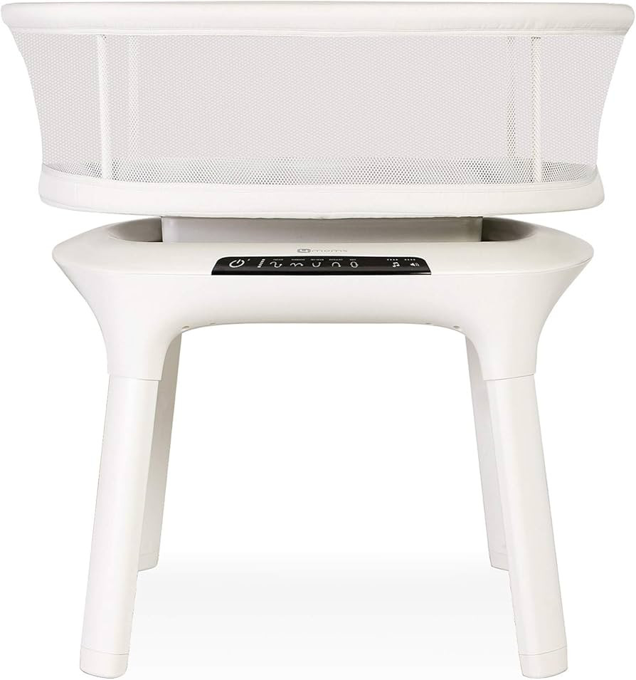 4moms MamaRoo Sleep Bassinet, Baby Bedside Bassinet, Supports Baby’s Sleep with Adjustable Feat... | Amazon (US)
