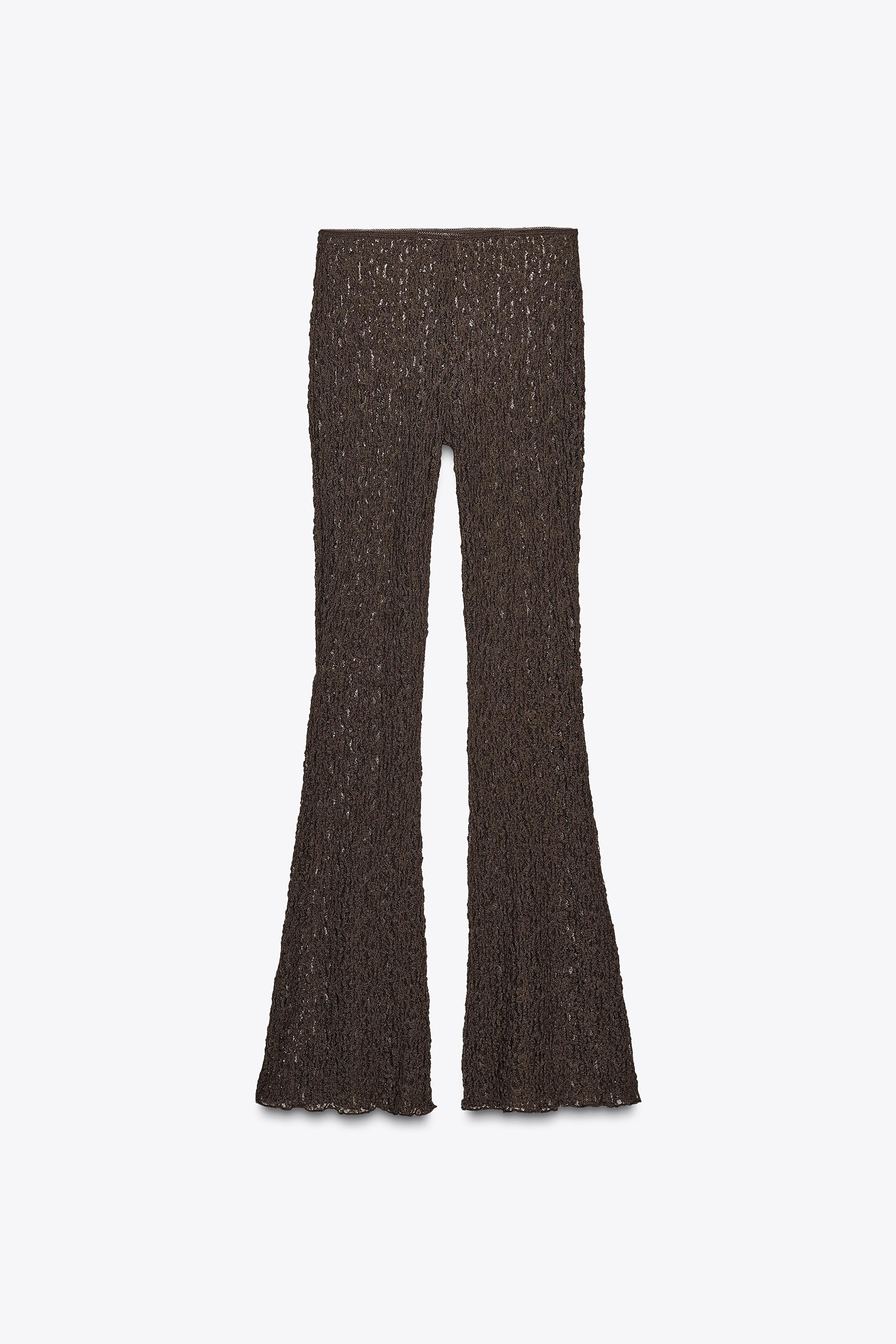 LACE FLARE PANTS | Zara US