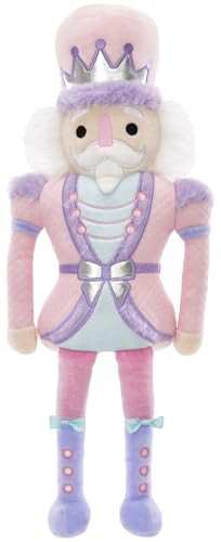 iscream Furry Plush 18.5" Nutcracker Embroidered Accent Holiday Pillow - Coco | Amazon (US)