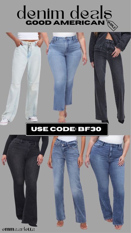 Good American is 30% off site wide !!! you all know how much i love GA on my plus size body 👏🏼 use code BF30 

plus size denim, Black Friday, thanksgiving outfit, fall outfit, denim, jeans

#LTKplussize #LTKsalealert #LTKCyberWeek