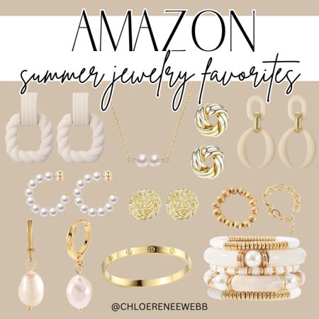 Summer jewelry favorites on Amazon! Grab a few pieces for summer staples!

Amazon finds, Amazon fashion, gold jewelry, gold accessories, gold earrings, gold necklace 

#LTKfindsunder50 #LTKstyletip #LTKSeasonal