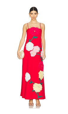 ELLIATT Buttercup Maxi Dress in Red from Revolve.com | Revolve Clothing (Global)