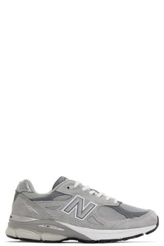 Gray Made In USA 990v3 Core Sneakers | SSENSE