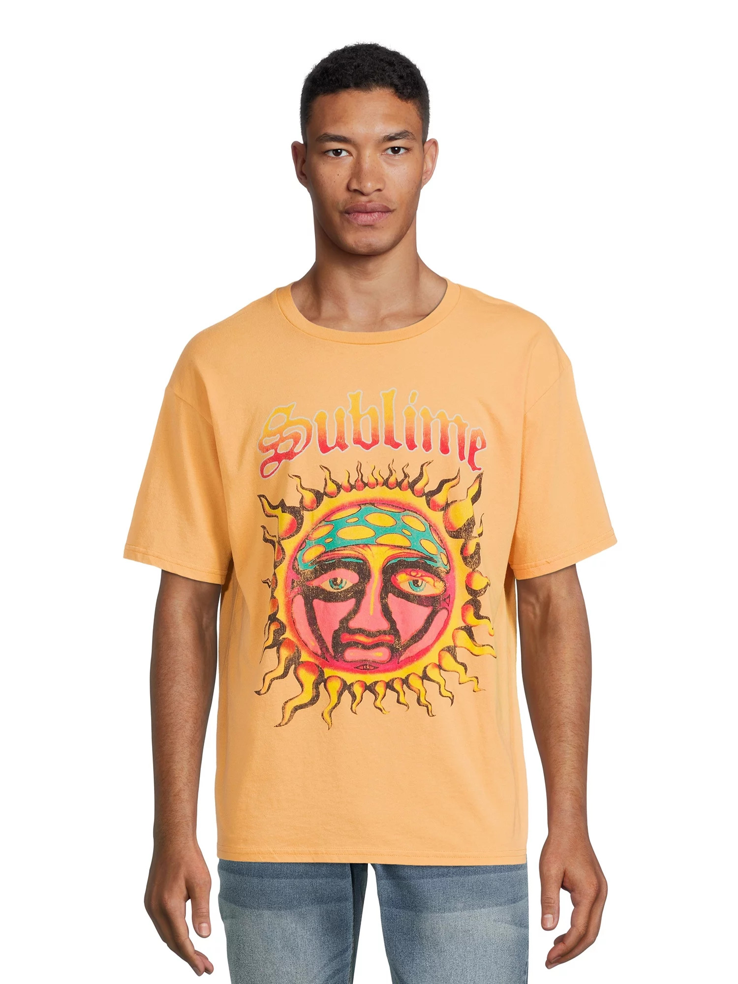Sublime Men's & Big Men's Oversize Graphic Tee, Sizes up to 3XL | Walmart (US)