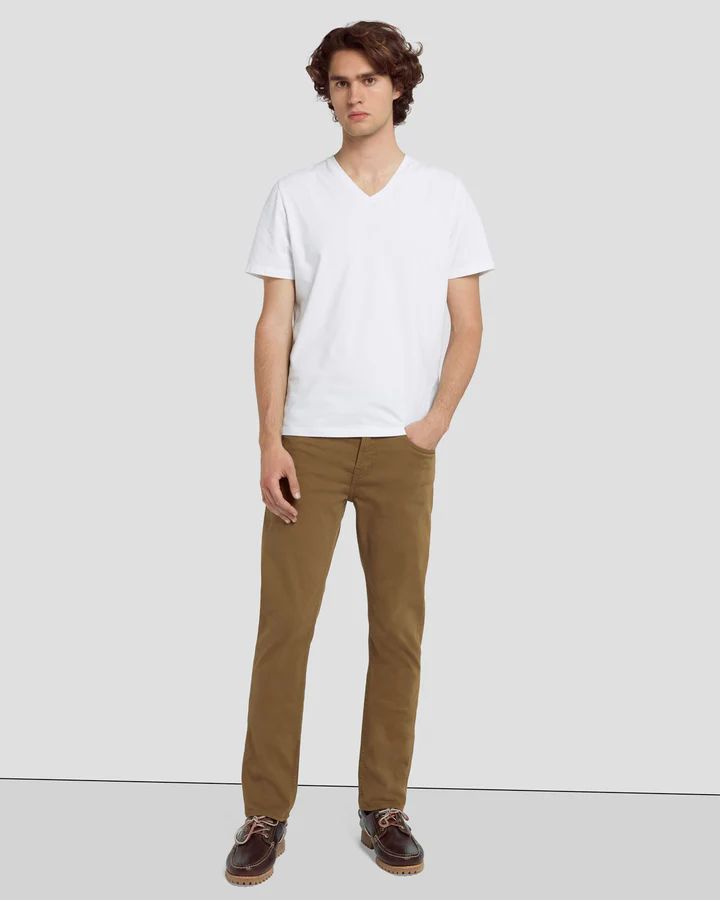 Luxe Performance Plus Slimmy in Terra | 7 For All Mankind