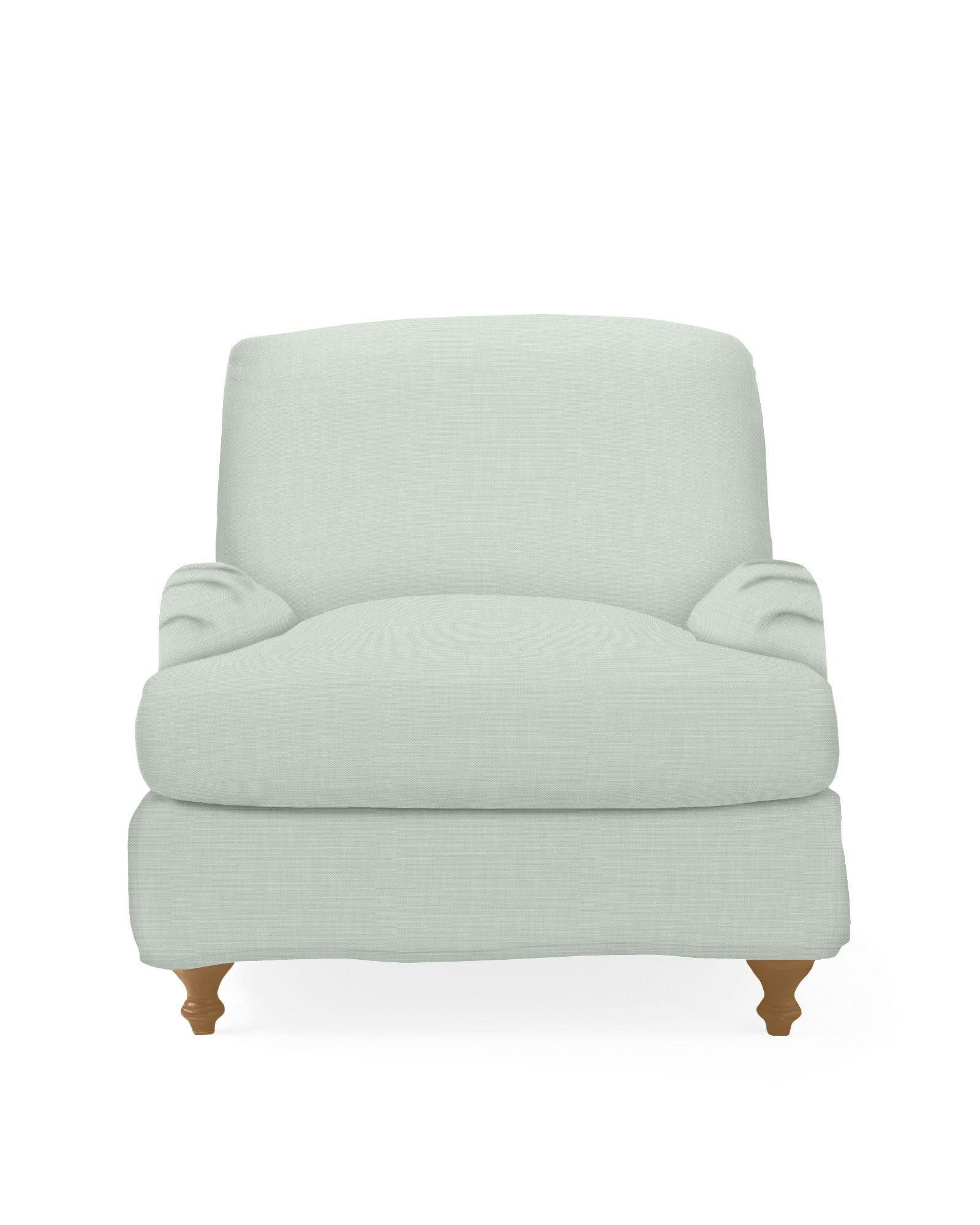 Miramar English Roll Arm Chair - Slipcovered | Serena and Lily