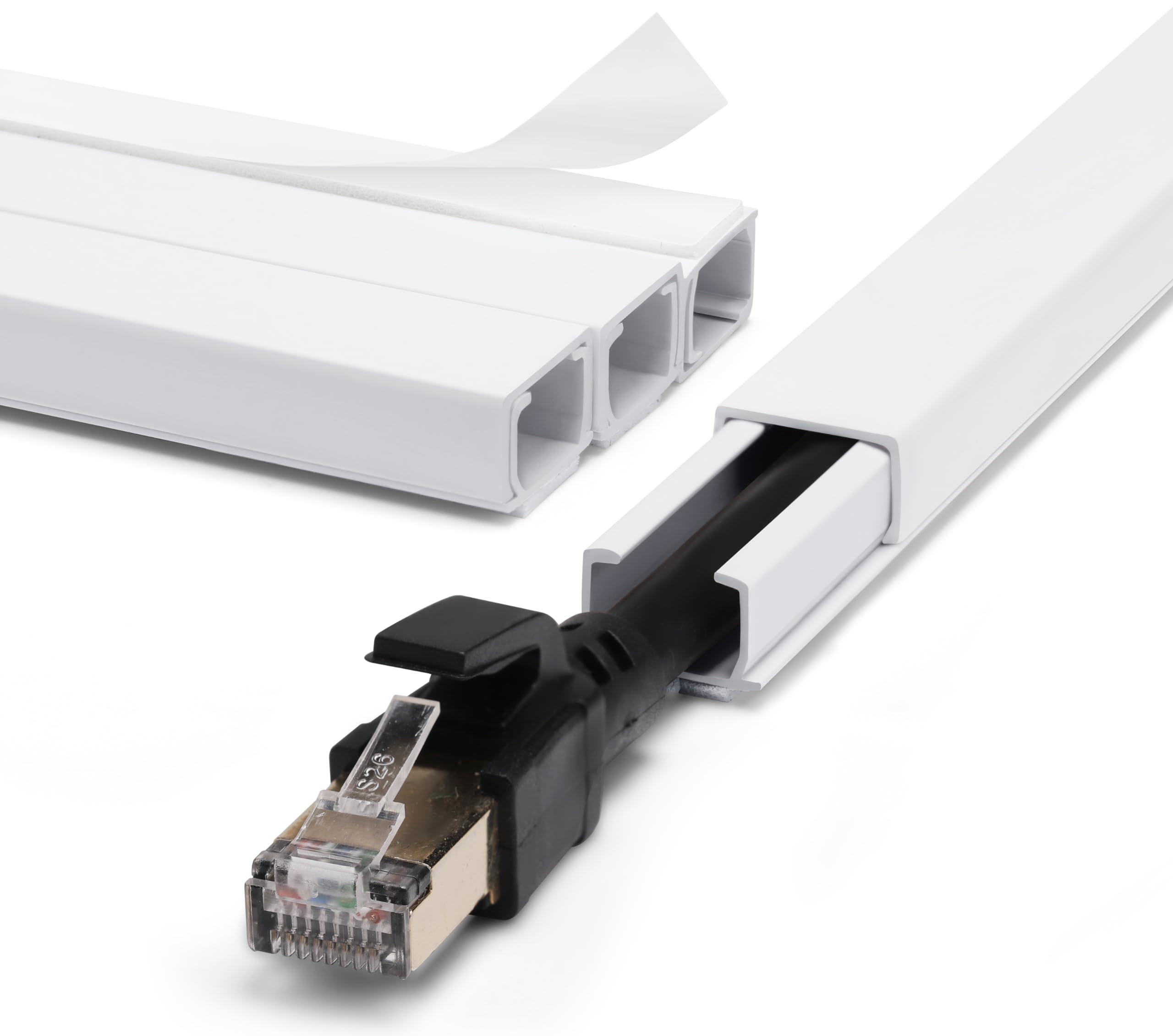 ZhiYo Cord Hider Wall for One Cord, 68in Cord Covers for Wires on Wall, Easy Install Cable Cover ... | Amazon (US)