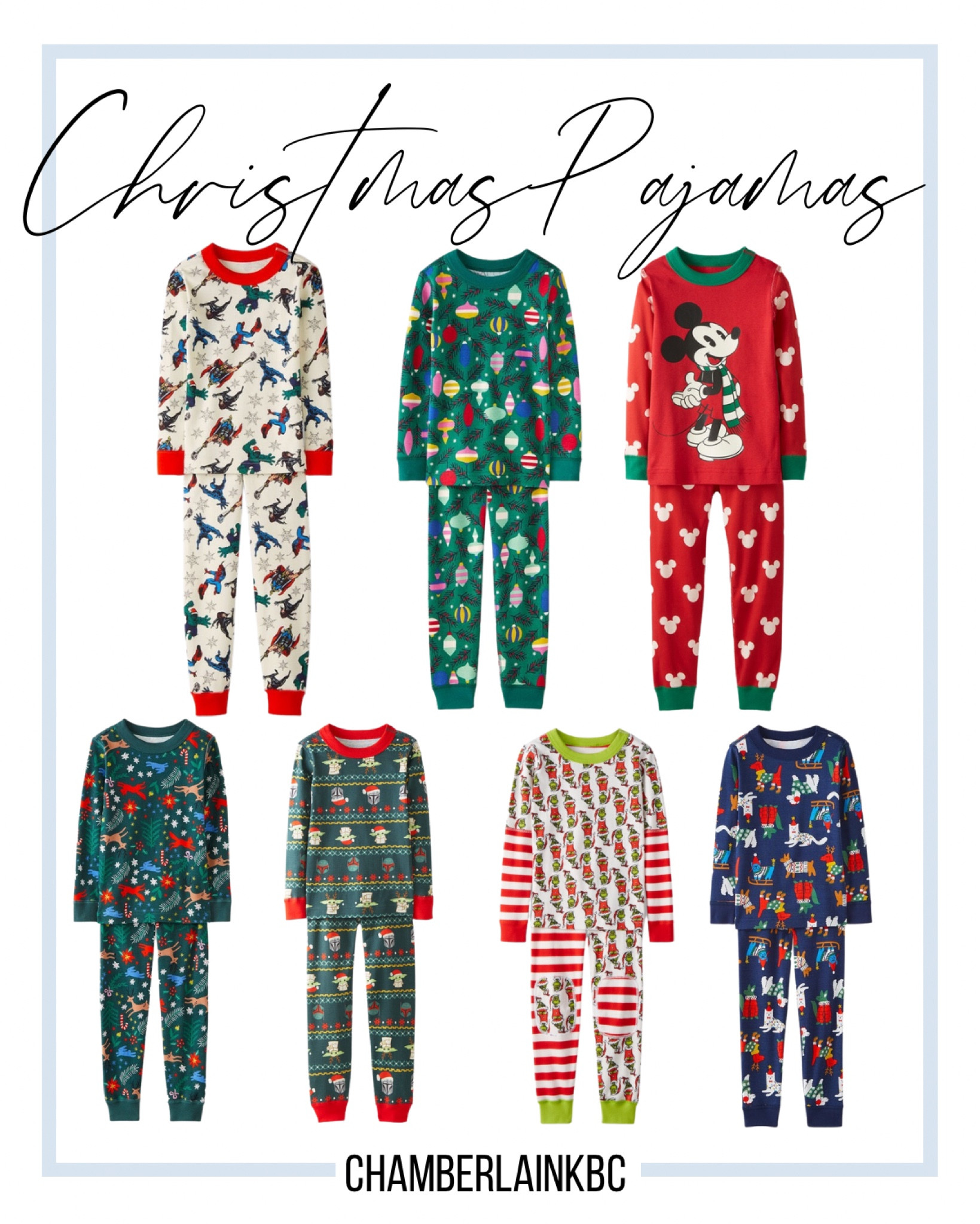 Christmas pajamas for the littles! 

#LTKHoliday #LTKSeasonal #LTKkids