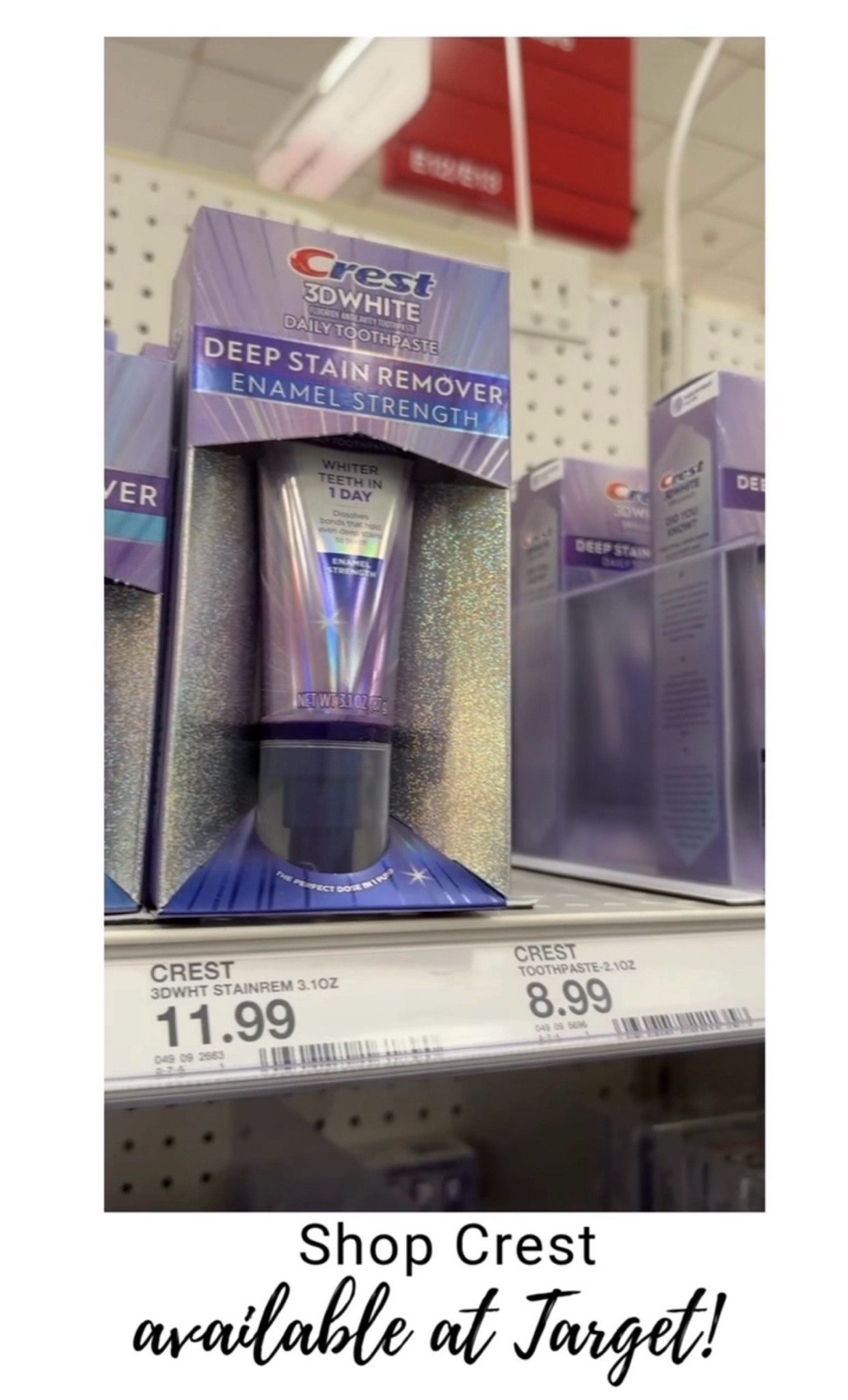 #ad ✨🦷 The grand opening of my new dental office is right around the corner, and I’m so excited to capture this next chapter. As a cosmetic dentist, my smile is a big part of what I do every day, which is why my oral care routine is something I never skip.
I’ve been using Crest 3D White Deep Stain Remover toothpaste because it gives me whiter teeth in just one day and is enamel safe for everyday use. I always pick mine up at @target, and you can shop it at Target or Target.com

Thank you @crest and @target for being part of this exciting moment. 🤍

#targetpartner #oralcareroutine @Shop.LTK#liketkit https://on.ltk.com/+3G1nKBmJSsn-s0WdPYlfKA

#LTKselfcare #LTKgrwm #LTKdayinmylife