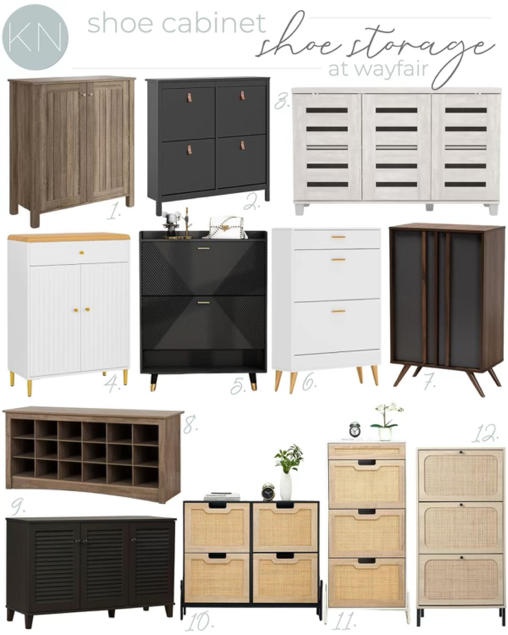 In spaces where cabinetry is appropriate, I LOVE the idea of shoe cabinets. Specifically the shoe cabinets with upturned drawers that open outward and are typically more narrow in depth, making them versatile for even small spaces shoe storage bedroom storage closet storage shoe organization entryway decor bedroom decor 

#LTKsalealert #LTKstyletip #LTKhome
